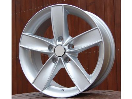 Alu kola design Volkswagen 15x6,5 4x100 ET40 57,1 stříbrné