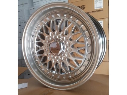 Alu kola replika BBS 18x9,5 10x112114,3 ET30 73,1 stříbrné