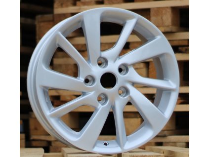 Alu kola design Nissan 16x6.5 5x114.3 ET40 66.1 stříbrné