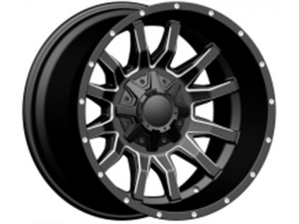 Alu kola design Offroad 18x9 12x135/139.7 ET0 110 černé