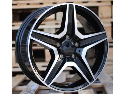 Alu kola design Mercedes 17x7.5 5x112 ET45 66.56 černé