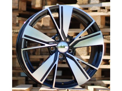 Alu kola design Volkswagen 18x7.5 5x112 ET51 57.1 černé