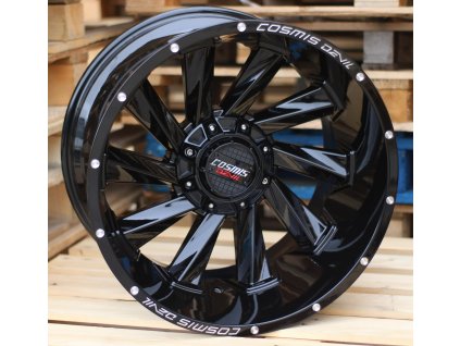 Alu kola design Offroad 20x12 10x127/139.7 ET-44 78.1 černé