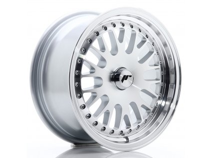 Alu kola Japan Racing JR10 15x7 ET30 BLANK Silver Machined Face (PCD 3x112, ET 30)