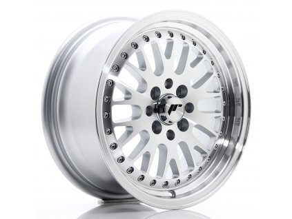 Alu kola Japan Racing JR10 15x7 ET30 4x100/108 Silver Machined Face