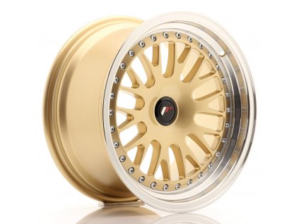 Alu kola Japan Racing JR10 16x8 ET20 Blank Gold w/Machined Lip