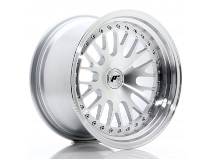 Alu kola Japan Racing JR10 16x9 ET10-20 BLANK Silver Machined Face (PCD 3x112, ET 10)