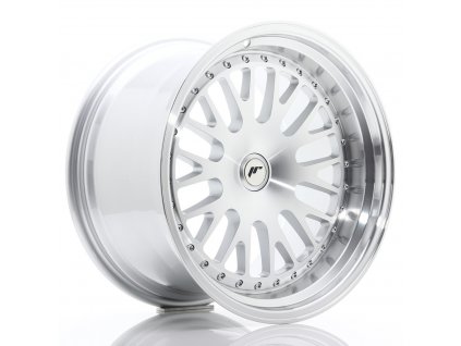 Alu kola Japan Racing JR10 18x10,5 ET12-25 BLANK Silver Machined Face (PCD 3x112, ET 12)
