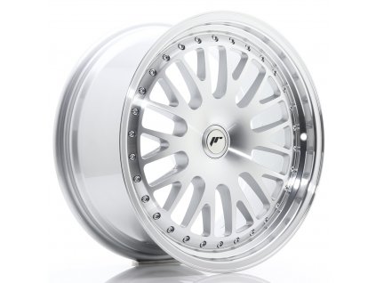 Alu kola Japan Racing JR10 18x8,5 ET20-45 BLANK Silver Machined Face (PCD 3x112, ET 20)