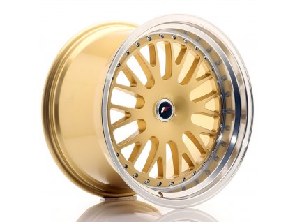 Alu kola Japan Racing JR10 19x11 ET15-30 Blank Gold w/Machined Lip