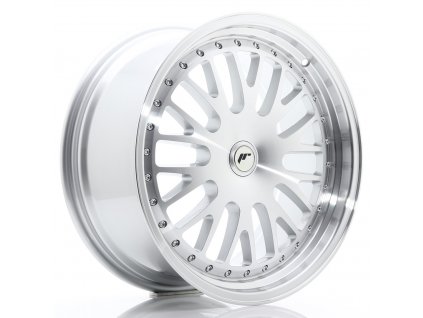 Alu kola Japan Racing JR10 19x8,5 ET20-35 BLANK Silver Machined Face (PCD 3x112, ET 20)