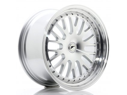Alu kola Japan Racing JR10 19x9,5 ET20-35 BLANK Silver Machined Face (PCD 3x112, ET 20)