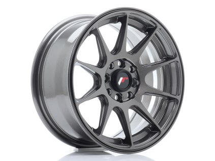 Alu kola Japan Racing JR11 15x7 ET30 4x100/114 Hyper Gray (PCD 4x100, ET 30)