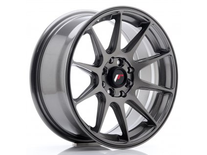 Alu kola Japan Racing JR11 16x7 ET25 4x100/108 Hyper Gray (PCD 4x100, ET 25)