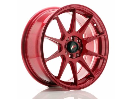 Alu kola Japan Racing JR11 17x7,25 ET35 4x100/114,3 Platinum Red