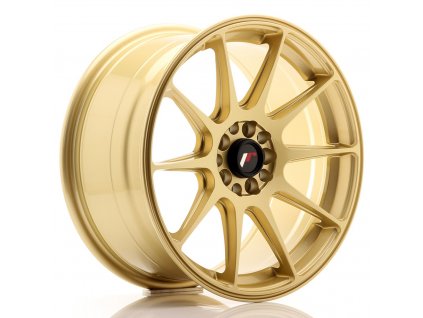 Alu kola Japan Racing JR11 17x8,25 ET35 5x100/108 Gold (PCD 5x100, ET 35, Rozměr 17x8,25)