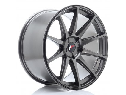 Alu kola Japan Racing JR11 20x11 ET30-52 5H Blank Hyper Gray