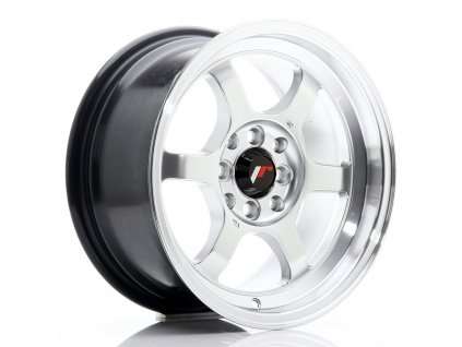 Alu kola Japan Racing JR12 15x7,5 ET26 4x100/108 Hyper Silver (PCD 4x100, ET 26)