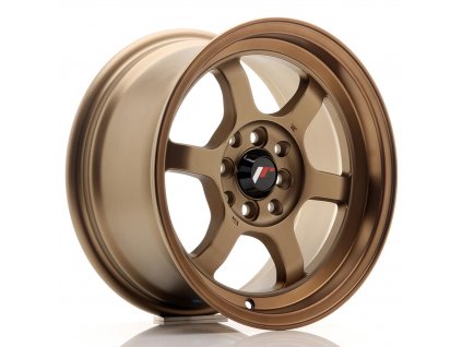 Alu kola Japan Racing JR12 15x7,5 ET26 4x100/114 Dark Anodize Bronze (PCD 4x100, ET 26)