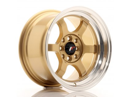 Alu kola Japan Racing JR12 15x8,5 ET13 4x100/114 Gold (PCD 4x100, ET 13)
