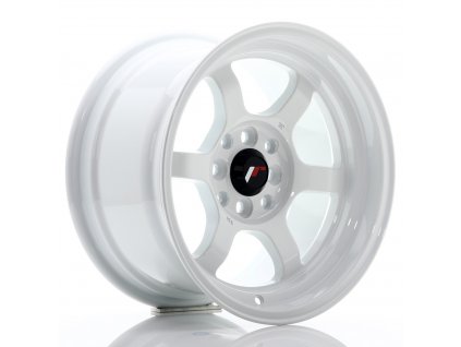Alu kola Japan Racing JR12 15x8,5 ET13 4x100/114 White (PCD 4x100, ET 13)