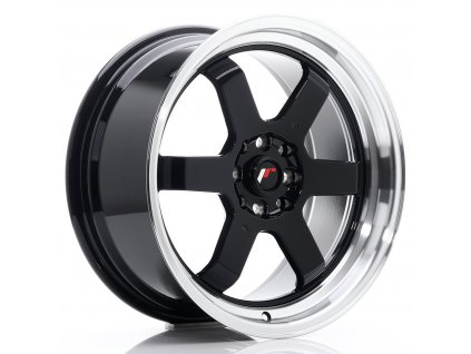 Alu kola Japan Racing JR12 17x8 ET33 4x100/114 Gloss Black (PCD 4x100, ET 33, Rozměr 17x8)