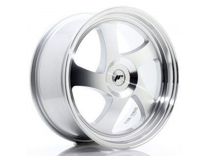 Alu kola Japan Racing JR15 19x8,5 ET20-40 BLANK Silver Machined Face (PCD 4x100, ET 20)