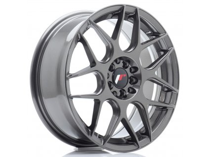Alu kola Japan Racing JR18 17x7 ET40 5x108/112 Hyper Gray (PCD 5x108, ET 40, Rozměr 17x7)