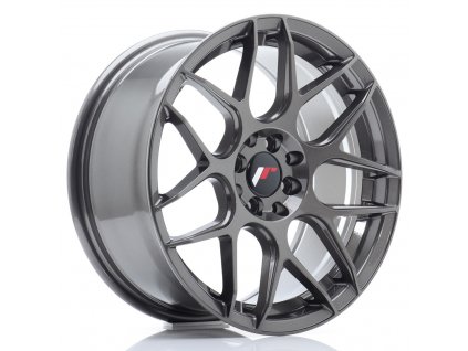 Alu kola Japan Racing JR18 17x8 ET25 4x100/108 Hyper Gray (PCD 4x100, ET 25, Rozměr 17x8)
