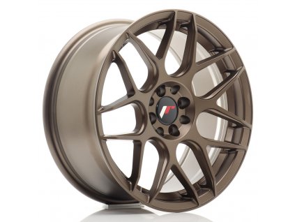 Alu kola Japan Racing JR18 17x8 ET25 4x100/108 Matt Bronze (PCD 4x100, ET 25, Rozměr 17x8)