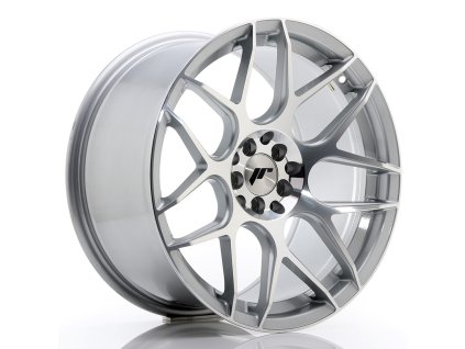 Alu kola Japan Racing JR18 18x9,5 ET35 5x100/120 Silver Machined Face (PCD 5x100, ET 35)