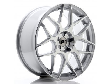 Alu kola Japan Racing JR18 19x8,5 ET20-42 5H Blank Silver Machined (PCD 5x100, ET 20)