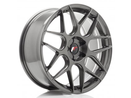 Alu kola Japan Racing JR18 19x8,5 ET25-42 5H BLANK Hyper Gray (PCD 5x100, ET 25)