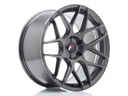 Alu kola Japan Racing JR18 19x9,5 ET22-35 5H BLANK Hyper Gray (PCD 5x100, ET 22)