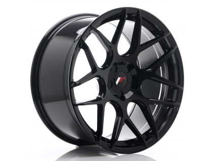 Alu kola Japan Racing JR18 20x10 ET20-45 5H Blank Glossy Black