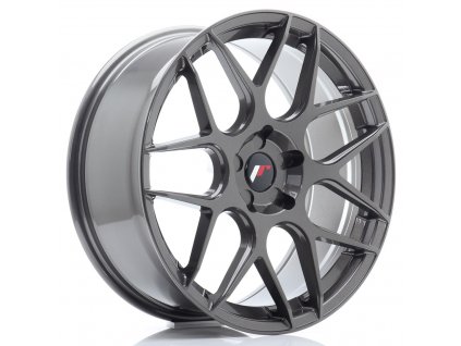 Alu kola Japan Racing JR18 20x8,5 ET20-40 5H Blank Hyper Grey (PCD 5x108, ET 20)