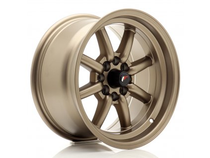 Alu kola Japan Racing JR19 15x8 ET0 4x100/108 Matt Bronze (PCD 4x100, ET 0)