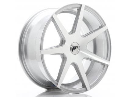 Alu kola Japan Racing JR20 18x8,5 ET25-40 BLANK Silver Machined Face (PCD 3x112, ET 25)
