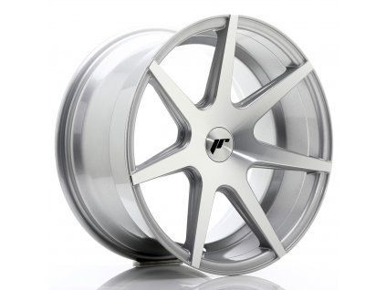 Alu kola Japan Racing JR20 18x9,5 ET20-40 BLANK Silver Machined Face (PCD 3x112, ET 20)