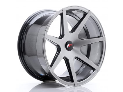Alu kola Japan Racing JR20 19x11 ET25-40 5H Blank Hyper Black (PCD 5x108, ET 25)