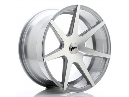 Alu kola Japan Racing JR20 19x9,5 ET20-40 BLANK Silver Machined Face (PCD 3x112, ET 20)