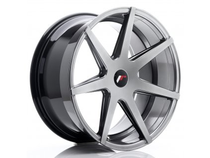 Alu kola Japan Racing JR20 20x10 ET20-40 5H BLANK Hyper Black (PCD 5x108, ET 20)