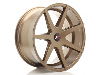 Alu kola Japan Racing JR20 20x10 ET20-40 5H BLANK Matt Bronze (PCD 5x108, ET 20)
