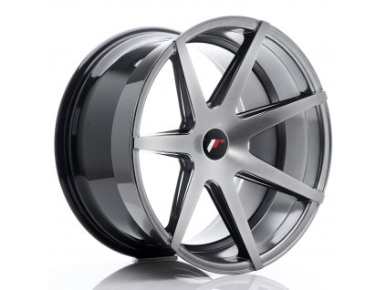 Alu kola Japan Racing JR20 20x11 ET20-30 5H BLANK Hyper Black (PCD 5x108, ET 20)