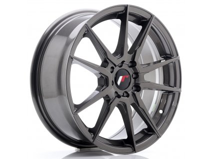 Alu kola Japan Racing JR21 17x7 ET40 5x100/114 Hyper Gray (PCD 5x100, ET 40, Rozměr 17x7)