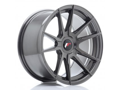 Alu kola Japan Racing JR21 17x9 ET25-35 Blank Hyper Gray