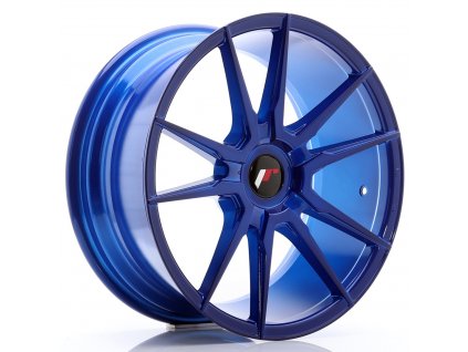 Alu kola Japan Racing JR21 18x8,5 ET20-40 Blank Platinium Blue (PCD 4x100, ET 20)