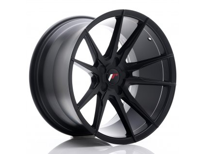 Alu kola Japan Racing JR21 19x11 ET15-30 5H BLANK Matt Black (PCD 5x108, ET 15)