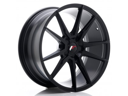 Alu kola Japan Racing JR21 19x8,5 ET20-43 5H BLANK Matt Black (PCD 5x100, ET 20)