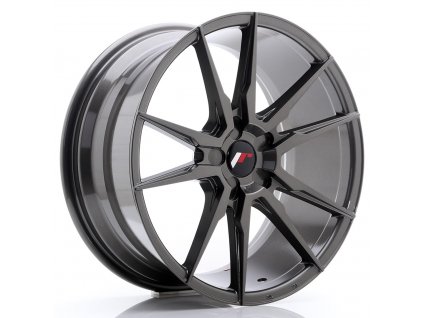 Alu kola Japan Racing JR21 19x8,5 ET20-43 5H Blank Hyper Gray (PCD 5x100, ET 20)